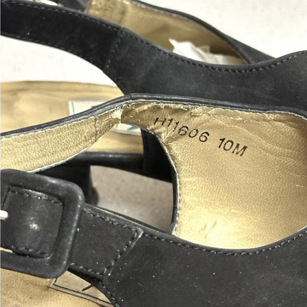 Ros Hommerson Black Women's Platform‎ Sandals